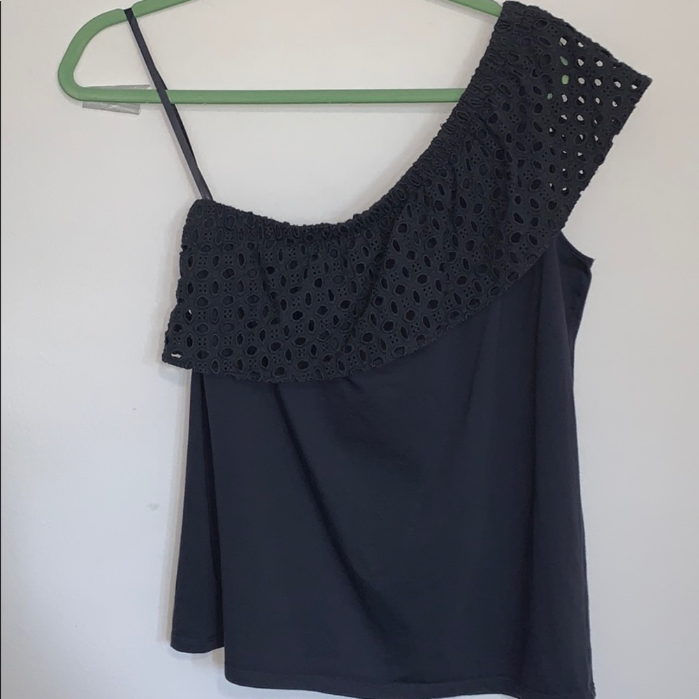 Loft One Shoulder Top. Size S
